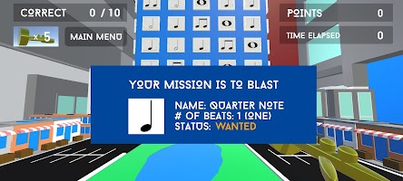 Learn Music: Notation Blast screenshot 1