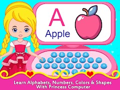 Baby Princess Computer-poster