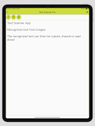 برنامه‌نما OCR Image to Text Scanner عکس از صفحه