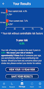 برنامه‌نما Stroke Riskometer عکس از صفحه