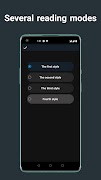 night reading mode app - dark theme постер