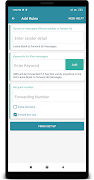 SMS Messaging & Forwarding Ekran Görüntüsü 6