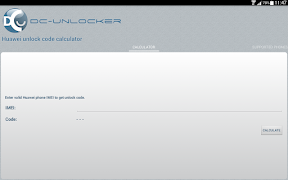 NPKEY Huawei Codes Calculator screenshot 1