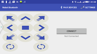 Robot Bluetooth Screenshot 1