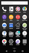 B/W theme for XPERIA скриншот 1