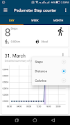 Pedometer Step Counter تصوير الشاشة 5