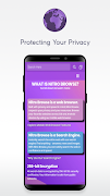 Nitro Browse - Private Web Bro syot layar 1