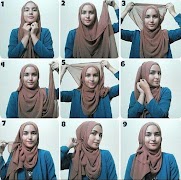 5 Schermata Semplice tutorial di Hijab