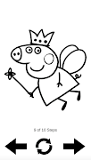Wie man Peppa Pig zeichnet Screenshot 4