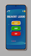 Breakout Legend – Break Bricks Screenshot 1