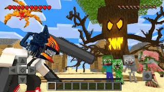 Chainsaw Man Mod For Minecraft 截圖 7