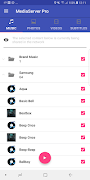 برنامه‌نما Media Server عکس از صفحه