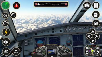 Jogo de avião piloto de avião imagem de tela 2