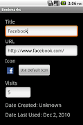 برنامه‌نما Bookmarks Light عکس از صفحه