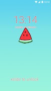 AppLock Theme Watermelon screenshot 2