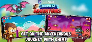 برنامه‌نما Chimp's Adventures عکس از صفحه
