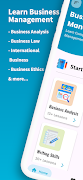 Learn Business Management syot layar 1