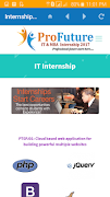 Internship Profuture 스크린샷 4