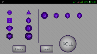 Simple RPG Dice Roller ảnh chụp màn hình 3