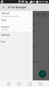 برنامه‌نما G File Manager عکس از صفحه