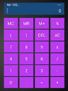 Customizable Calculator Widget स्क्रीनशॉट 1
