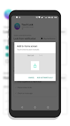 2 Schermata Touch Locker - Screen lock