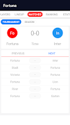 برنامه‌نما Tournament App عکس از صفحه