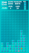 2048 Falling Blocks Cartaz