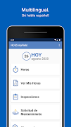 HCSS myField: Track job hours  syot layar 7