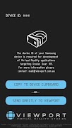 Gear VR Device ID Cartaz