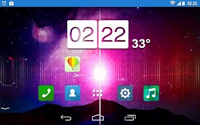 Space Light Equalizer Live WP اسکرین شاٹ 3