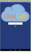 Cloud Cafe Plakat
