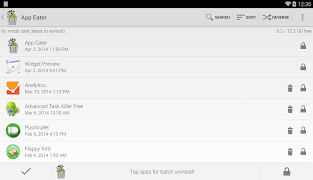 6 Schermata App Eater (Uninstaller)