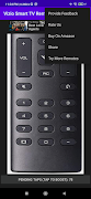 برنامهنما Vizio Smart Tv Remote عکس از صفحه