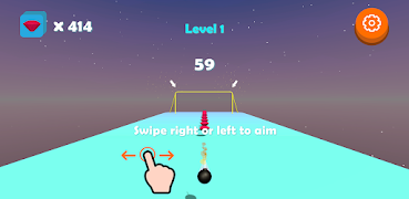 برنامه‌نما Bomb Ball 3D عکس از صفحه