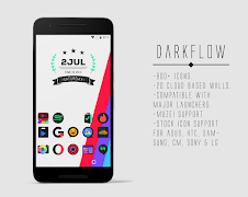 DarkFlow - Icon Pack 海报