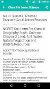 Social Science Class 8 captura de pantalla 1