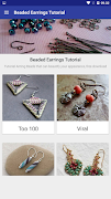 Beaded Earrings Tutorial স্ক্রিনশট 1