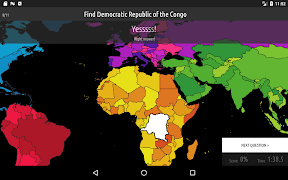Blank Map Quiz स्क्रीनशॉट 7