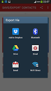 Save-Export Contacts স্ক্রিনশট 3
