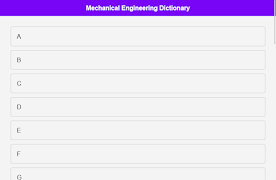 Mechanical Engineer Dictionary ảnh chụp màn hình 4