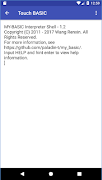 Touch BASIC ภาพหน้าจอ 4