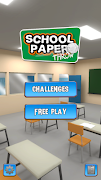 School Paper Throw screenshot 1