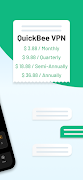 QuickBee VPN - Fast, Secure स्क्रीनशॉट 1