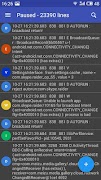 برنامه‌نما Logcat Extreme Pro عکس از صفحه