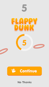 Flappy Dunk ảnh chụp màn hình 7