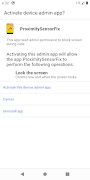 Call Proximity Sensor Fix screenshot 1