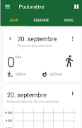 Pedometer - Compteur de pas постер