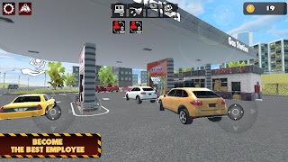 Simulator Gas Station poster