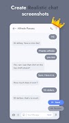برنامه‌نما Text Message Creator - Fake Ch عکس از صفحه